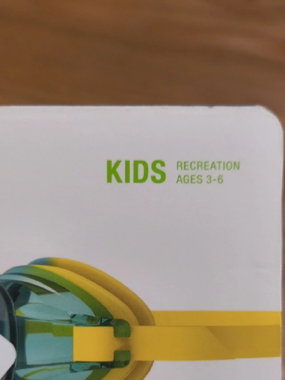 Speedo Kids Swim Goggles Ages 3-6 NWT
